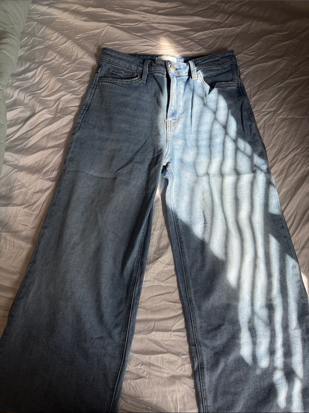 Relaxed Fit Jeans in Washed Blue